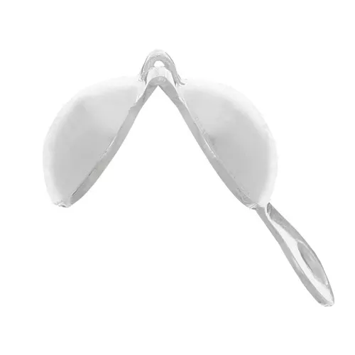 925 Sterling Silver 5mm ?clamshell beads x10