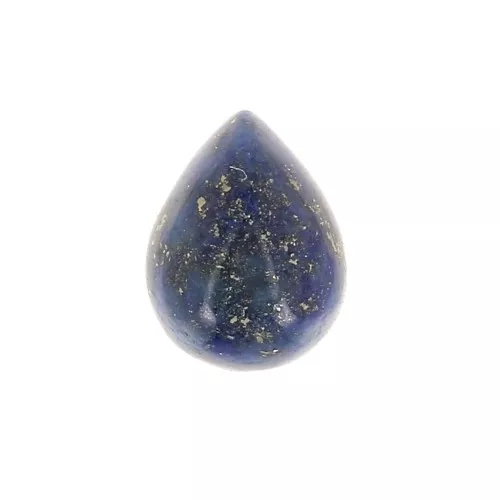5x4mm gemstone drop Cabochons - Lapis lazuli x2