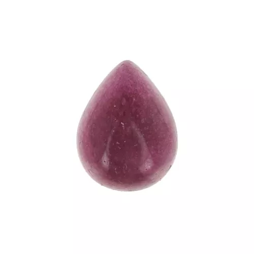5x4mm gemstone drop Cabochons - Garnet x2