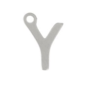 7mm Stainless steel 304 Charm letter alphabet - Y x1