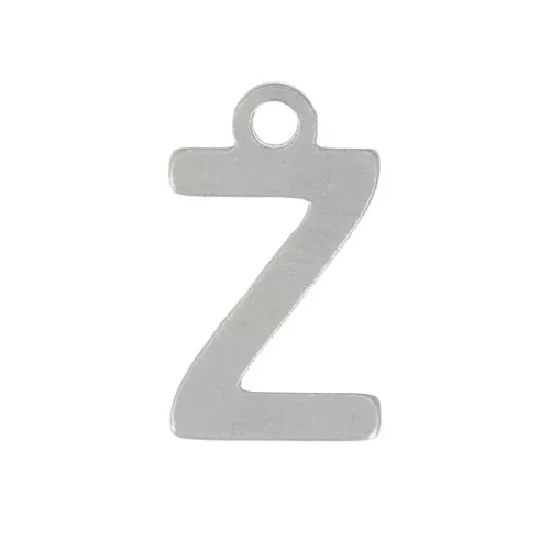 7mm Stainless steel 304 Charm letter alphabet - Z x1