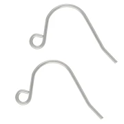 13 mm Ear Hooks - 316L Stainless Steel (2-pack)