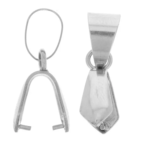 21mm 316L stainless steel pendant bail x1