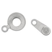 7.5mm 316L stainless steel pressure clasp x1