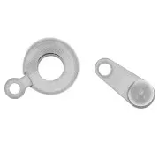 7.5mm 316L stainless steel pressure clasp x1