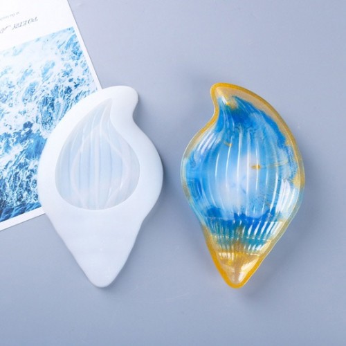 22x13cm Silicone mold for sea snail dish x1