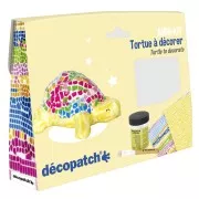 Mini Décopatch kit - Decorative collage - Turtle x1