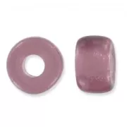 Large hole beads - Pony Beads 6 mm - Preciosa - Medium Amethyst x15