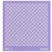 Silk Screen VeroS for polymer clay 90x90 mm - Graphic design n°192_1 x1