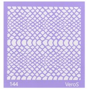 Silk Screen VeroS for polymer clay 90x90 mm - Python pattern n°144 x1|raw }}