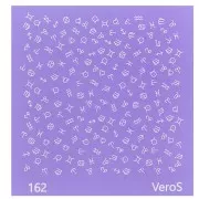 Silk Screen VeroS for polymer clay 90x90 mm - Astrological signs n°162 x1