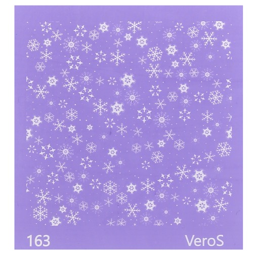 90x90mm Silk Screen VeroS for polymer clay - Snowflake pattern n°163 x1
