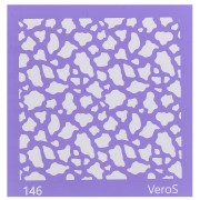 90x90mm Silk Screen VeroS for polymer clay - Cow pattern n°146 x1|raw }}