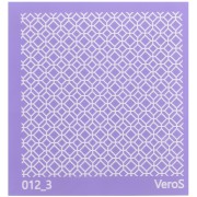 90x90mm Silk Screen VeroS for polymer clay - Geometric pattern n°012_3 x1|raw }}