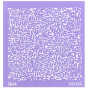 90x90mm Silk Screen VeroS for polymer clay - Seed pattern n°044 x1|raw }}