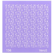 90x90mm Silk Screen VeroS for polymer clay - Fine garland pattern n°156 x1|raw }}