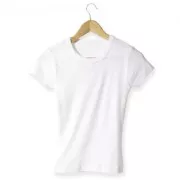 Cotton Tee-shirt size 4 to 6 years white x1