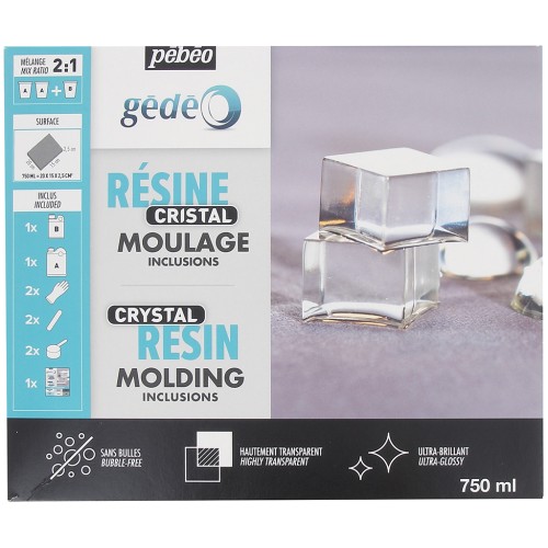Kit Gédéo Cristal Resin 750 ml