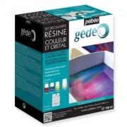 Set Gédéo Cristal and colour Resin 150 ml|raw }}