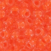Toho Seed beads 11/0 TO11R803 - Luminous Neon Salmon x8g|raw }}