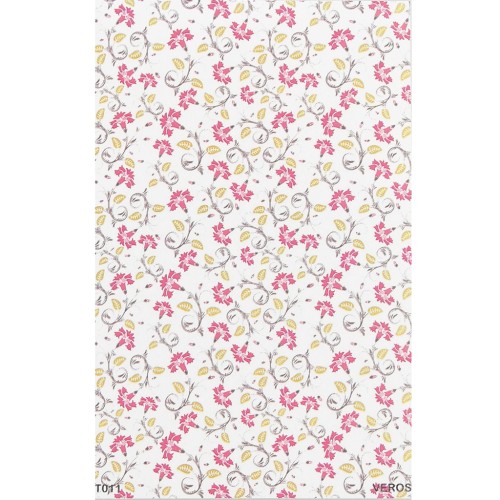 13.5x9cm VeroS transfer sheet 100% soluble for polymer clay - N°011 x1