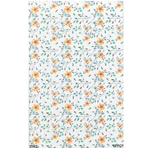 13.5x9cm VeroS transfer sheet 100% soluble for polymer clay - N°042 x1