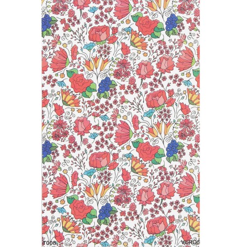 13.5x9cm VeroS transfer sheet - soluble paper for polymer clay - N°008 x1