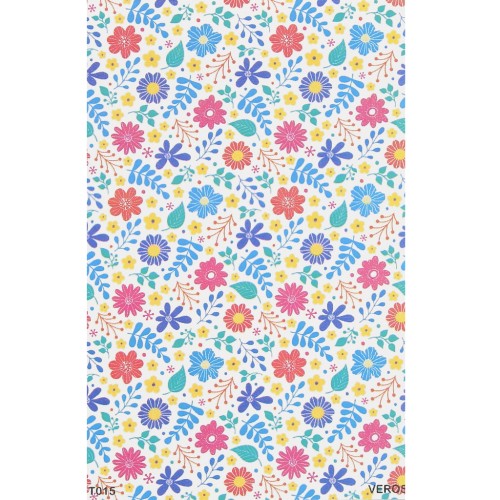 13.5x9cm VeroS transfer sheet - soluble paper for polymer clay - N°015 x1