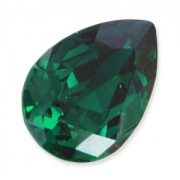 PureCrystal 4320 Pear Fancy Stone 14x10mm Emerald x1|raw }}