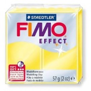 Fimo Effect Polymer Clay 57gr Translucent yellow (n°104)|raw }}