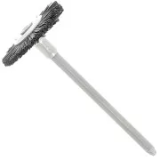 19mm Flat circular brush in black silk x1