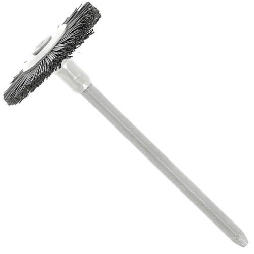 19mm Flat circular brush in black silk x1