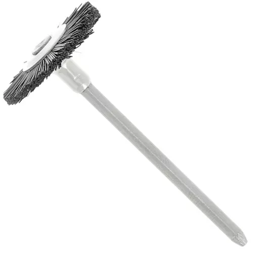 19mm Flat circular brush in black silk x1