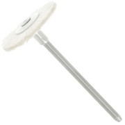 21mm Flat circular goat hair brush x1|raw }}