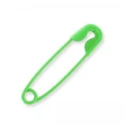 Kilt pin 19 mm Fluo Green x1