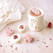 DIY Graine Créative candle kit - L'atelier fondants - Bougie Fleuries