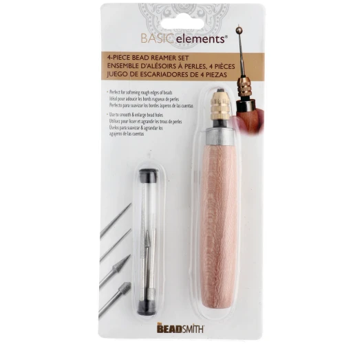 Manual bead reamer - 4 interchangeable diamond tips - Natural x1