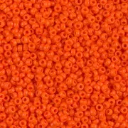 Miyuki Seed beads 11/0 406 - Opaque Orange x8g