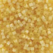 Miyuki Delica 11/0  DB1801 -  Dyed Light Apricot Silk Satin x8g