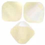 4mm Preciosa bicones beads - Rondelle Bead- Jonquil AB Matt x30