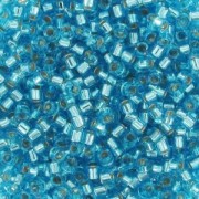 Miyuki Delica 11/0  DB1209 - Silver Lined Ocean Blue x8g|raw }}