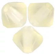 4mm Preciosa bicones beads - Rondelle Bead - Jonquil Matt x30