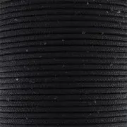 Braided silk thread 1,50 mm black x1m