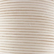 Braided silk thread 1,50 mm Cream x1m