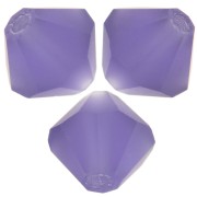 4mm Preciosa bicones - Rondelle Bead - Deep Tanzanite Matt x30