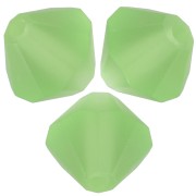 4mm Preciosa bicones - Rondelle Bead - Peridot Matt x30|raw }}