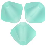 4mm Preciosa bicones - Rondelle Bead - Caribbean Sea Matt x30|raw }}