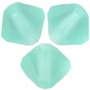 4mm Preciosa bicones - Rondelle Bead - Caribbean Sea Matt x30