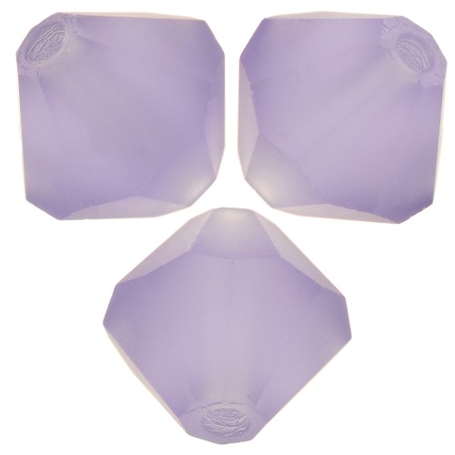 4mm Preciosa bicones - Rondelle Bead - Tanzanite Matt x30