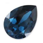 PureCrystal 4320 Pear Fancy Stone 18x13mm Montana x1|raw }}